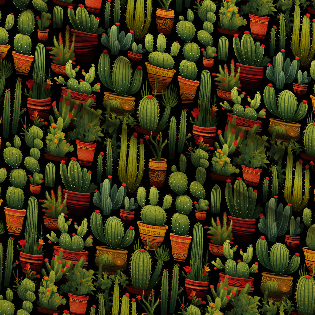 Midnight Succulents Pattern 6 Minky Fabric — plush minky folded close-up preview (mv-minky-v1:lying)