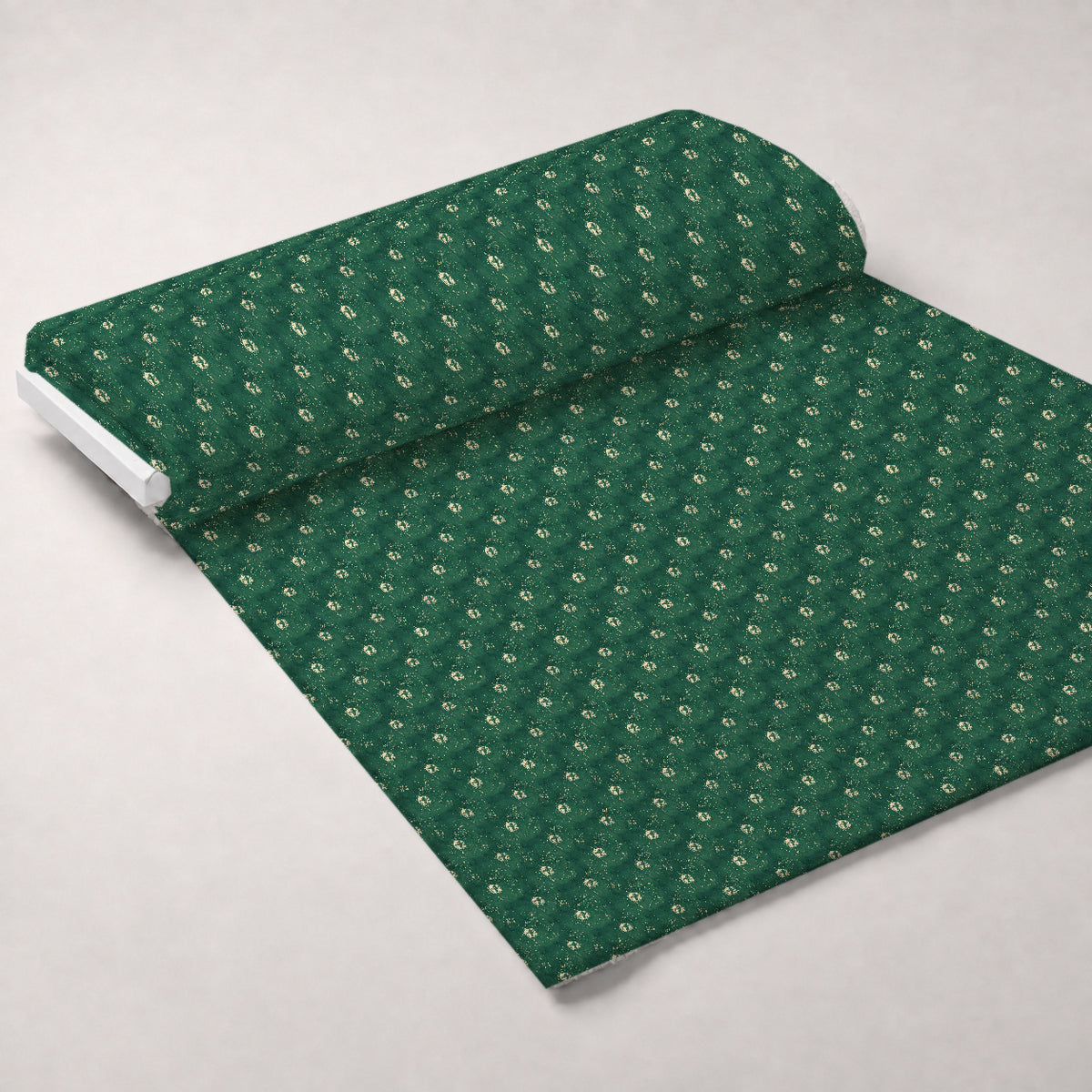Mistletoe Pup Parade Pattern 10 Minky Fabric — plush minky unrolled bolt preview (mv-minky-v1:bolt)
