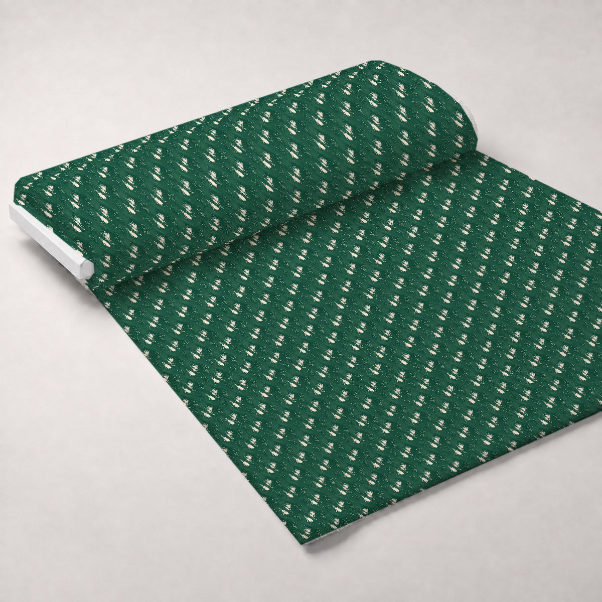 Mistletoe Pup Parade Pattern 11 Minky Fabric — plush minky unrolled bolt preview (mv-minky-v1:bolt)