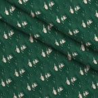 Mistletoe Pup Parade Pattern 11 Minky Fabric — plush minky folded close-up preview (mv-minky-v1:lying)
