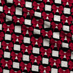 Mistletoe Pup Parade Pattern 4 Minky Fabric — plush minky folded close-up preview (mv-minky-v1:lying)