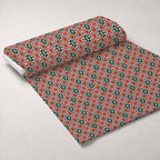 Mod Petal Pop Pattern 20 Minky Fabric — plush minky unrolled bolt preview (mv-minky-v1:bolt)