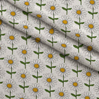 Mod Petal Pop Pattern 23 Minky Fabric — plush minky folded close-up preview (mv-minky-v1:lying)
