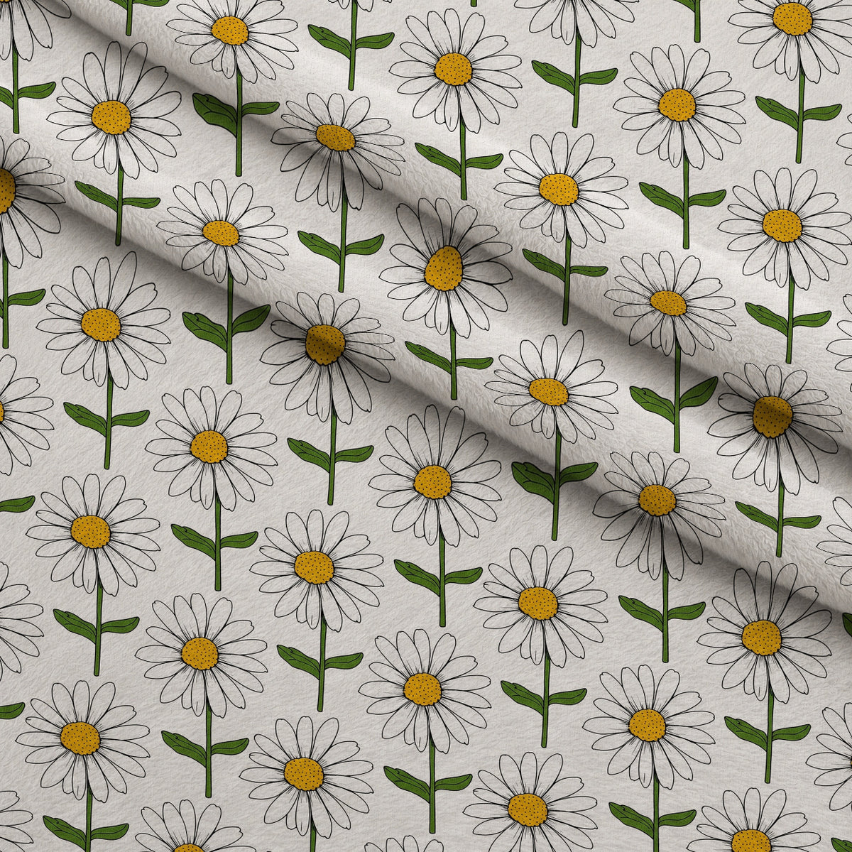 Mod Petal Pop Pattern 23 Minky Fabric — plush minky folded close-up preview (mv-minky-v1:lying)