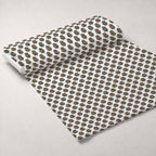 Mod Petal Pop Pattern 24 Minky Fabric — plush minky unrolled bolt preview (mv-minky-v1:bolt)