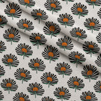Mod Petal Pop Pattern 24 Minky Fabric — plush minky folded close-up preview (mv-minky-v1:lying)