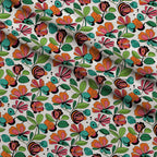 Mod Petal Pop Pattern 27 Minky Fabric — plush minky folded close-up preview (mv-minky-v1:lying)