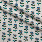 Mod Petal Pop Pattern 28 Minky Fabric — plush minky folded close-up preview (mv-minky-v1:lying)