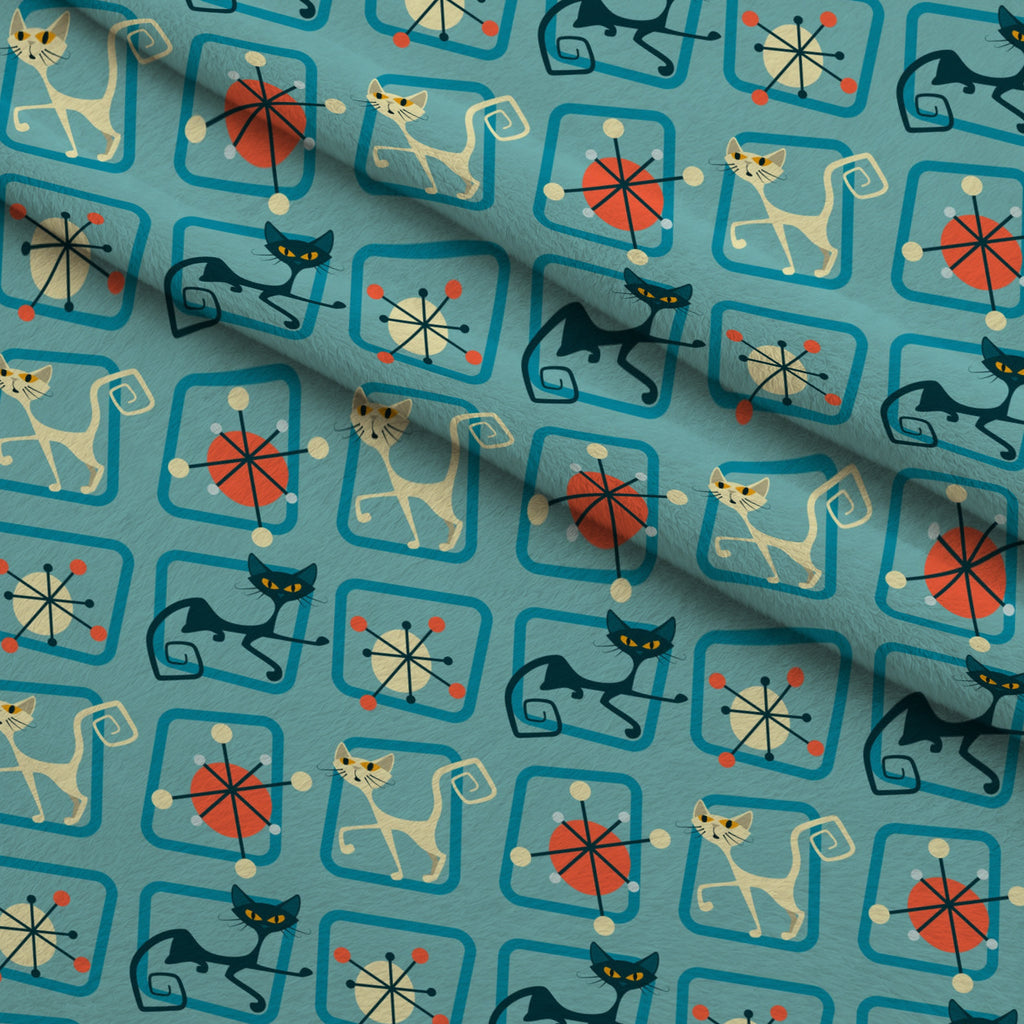 Mod Whiskers Pattern 3 Minky Fabric — plush minky folded close-up preview (mv-minky-v1:lying)