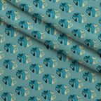 Mod Whiskers Pattern 5 Minky Fabric — plush minky folded close-up preview (mv-minky-v1:lying)