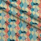 Mod Whiskers Pattern 8 Minky Fabric — plush minky folded close-up preview (mv-minky-v1:lying)