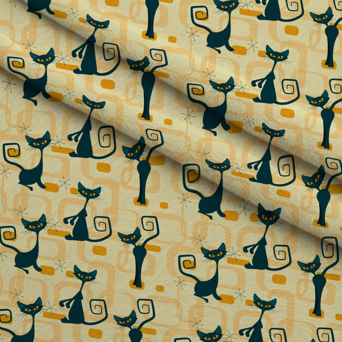 Mod Whiskers Pattern 9 Minky Fabric — plush minky folded close-up preview (mv-minky-v1:lying)