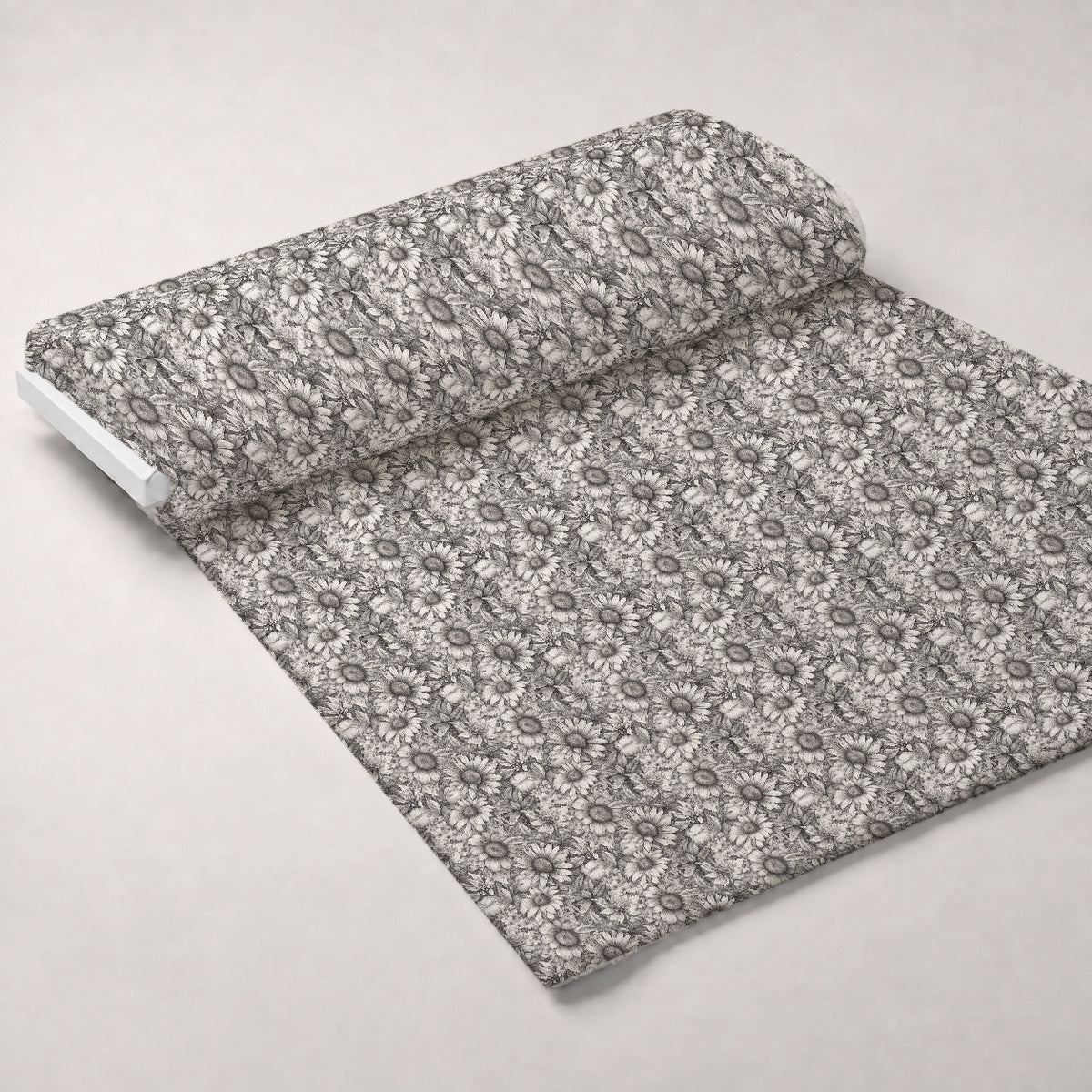 Moonlit Botanical Sketches Pattern 14 Minky Fabric — plush minky unrolled bolt preview (mv-minky-v1:bolt)