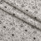 Moonlit Botanical Sketches Pattern 15 Minky Fabric — plush minky folded close-up preview (mv-minky-v1:lying)