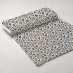 Moonlit Botanical Sketches Pattern 2 Minky Fabric — plush minky unrolled bolt preview (mv-minky-v1:bolt)