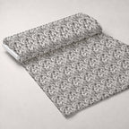 Moonlit Botanical Sketches Pattern 5 Minky Fabric — plush minky unrolled bolt preview (mv-minky-v1:bolt)