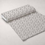 Moonlit Botanical Sketches Pattern 7 Minky Fabric — plush minky unrolled bolt preview (mv-minky-v1:bolt)