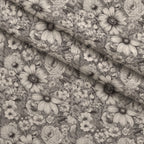 Moonlit Botanical Sketches Pattern 9 Minky Fabric — plush minky folded close-up preview (mv-minky-v1:lying)