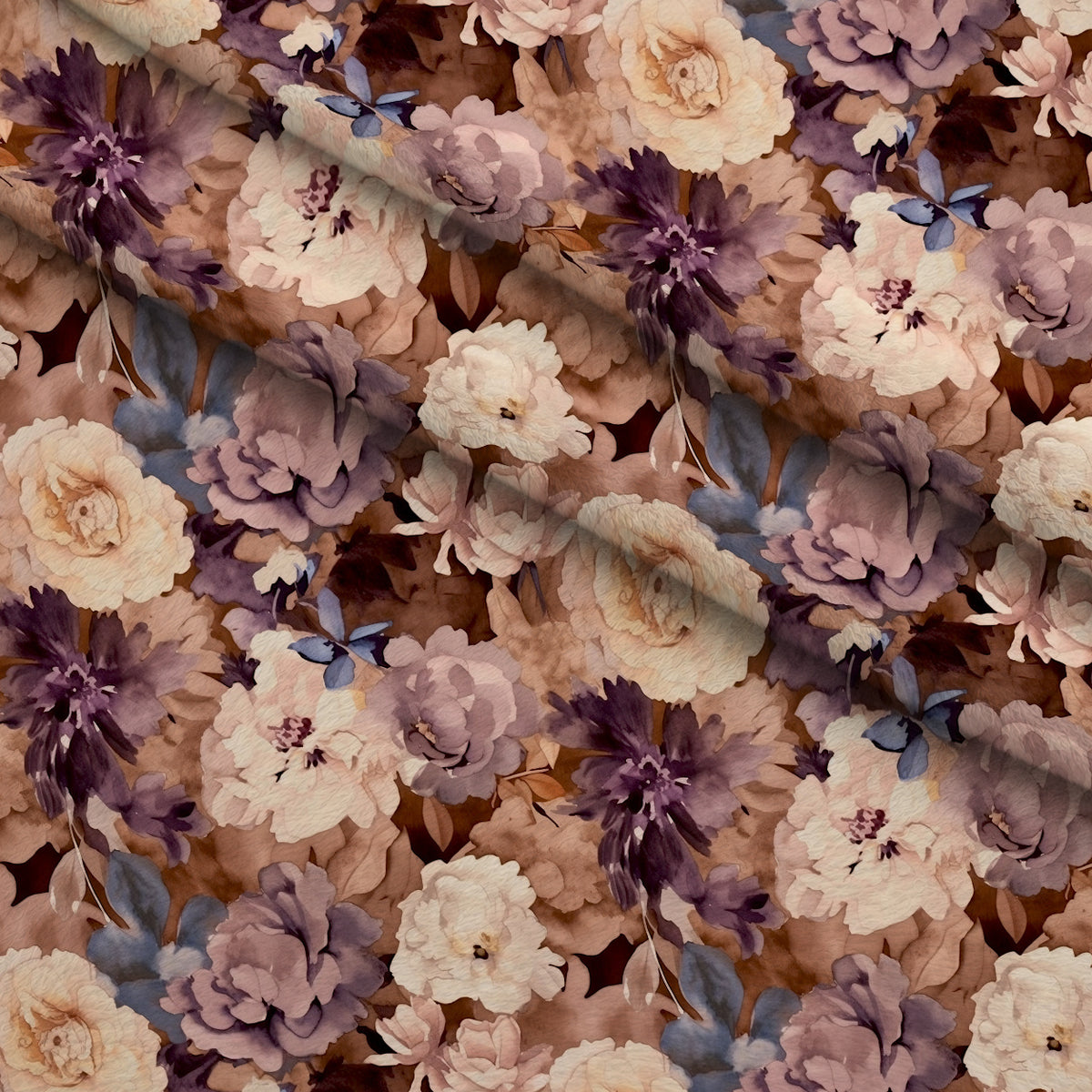 Moonlit Garden Reverie Pattern 13 Minky Fabric — plush minky folded close-up preview (mv-minky-v1:lying)