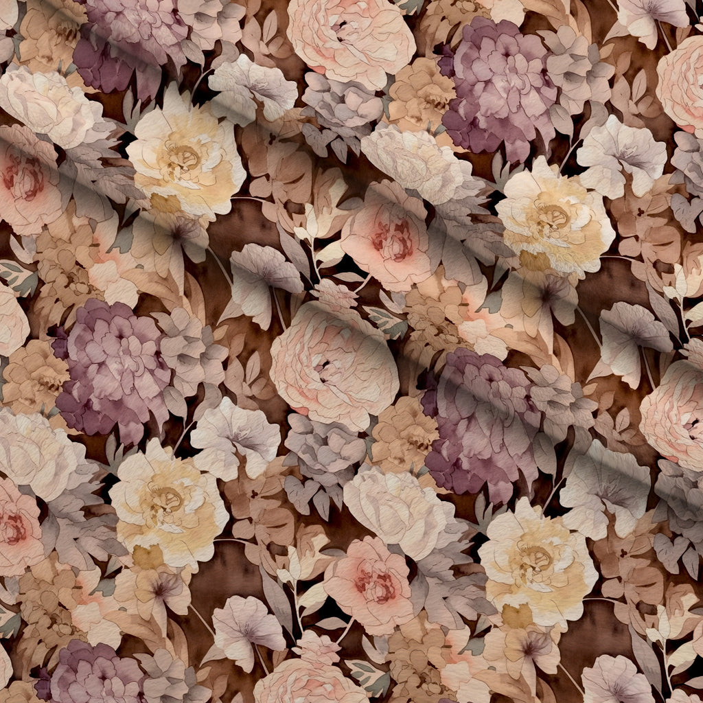 Moonlit Garden Reverie Pattern 15 Minky Fabric — plush minky folded close-up preview (mv-minky-v1:lying)