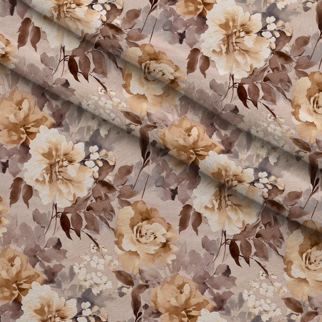 Moonlit Garden Reverie Pattern 18 Minky Fabric — plush minky folded close-up preview (mv-minky-v1:lying)