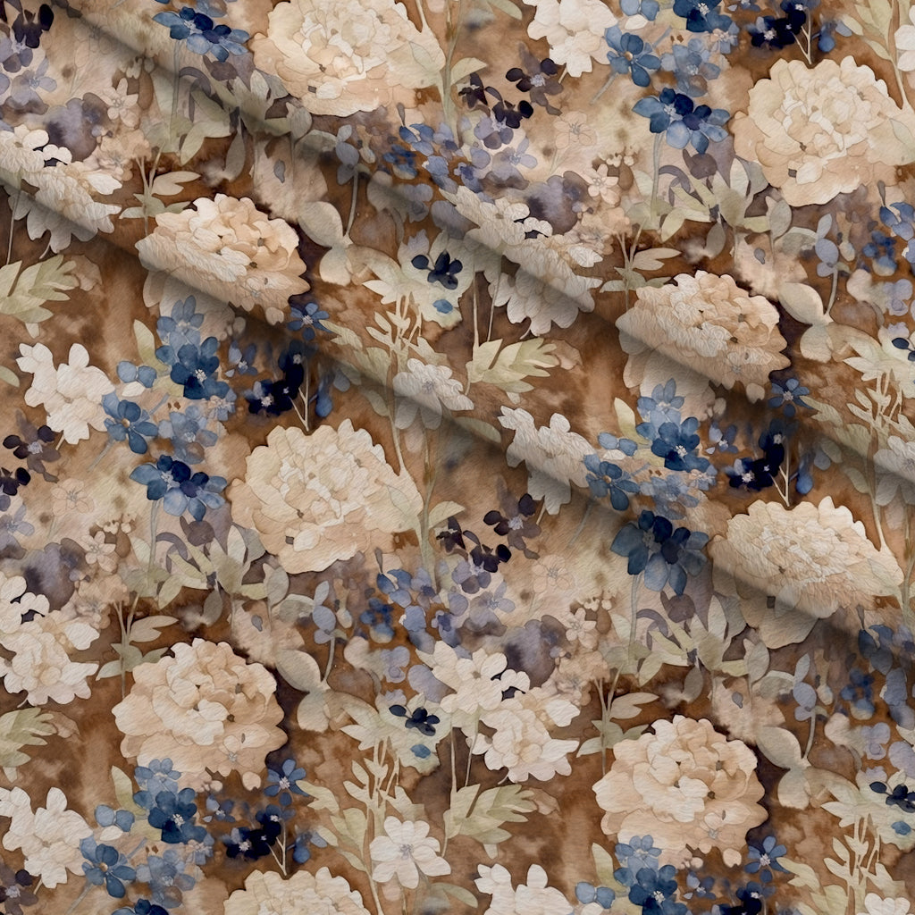 Moonlit Garden Reverie Pattern 2 Minky Fabric — plush minky folded close-up preview (mv-minky-v1:lying)
