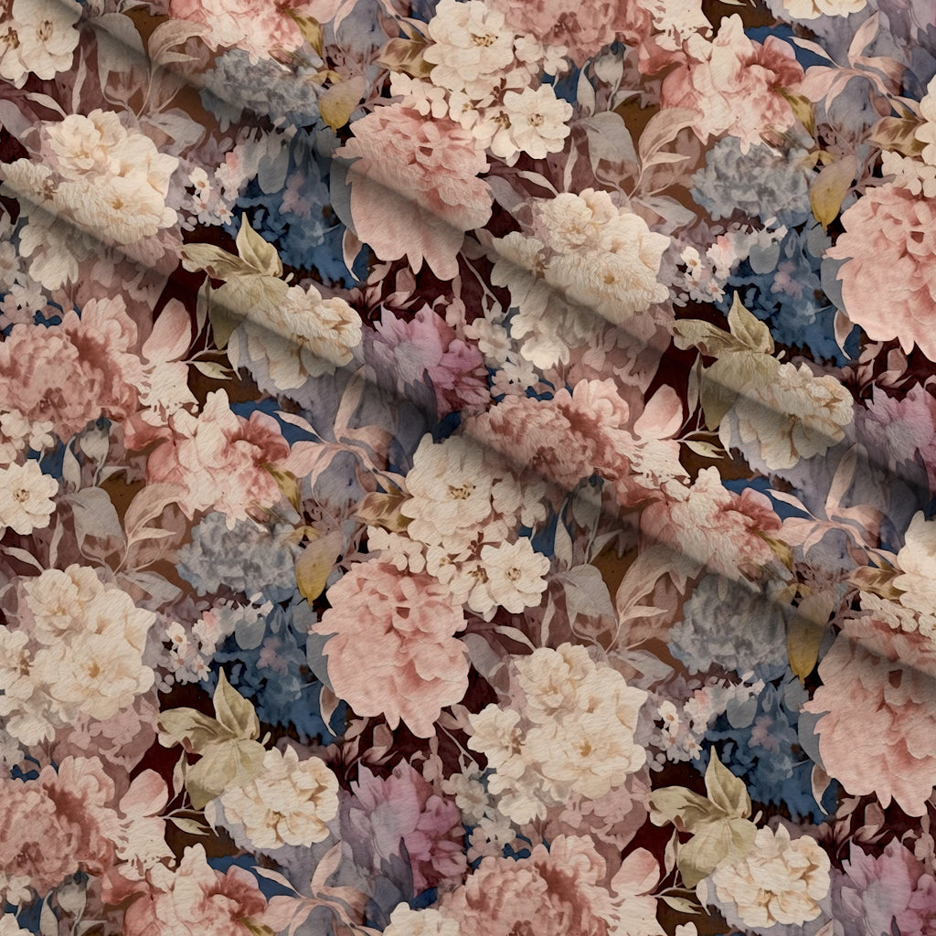 Moonlit Garden Reverie Pattern 6 Minky Fabric — plush minky folded close-up preview (mv-minky-v1:lying)