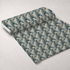 Moonlit Magnolia Grove Pattern 10 Minky Fabric — plush minky unrolled bolt preview (mv-minky-v1:bolt)