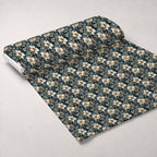 Moonlit Magnolia Grove Pattern 12 Minky Fabric — plush minky unrolled bolt preview (mv-minky-v1:bolt)