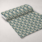 Moonlit Magnolia Grove Pattern 3 Minky Fabric — plush minky unrolled bolt preview (mv-minky-v1:bolt)
