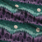 Moonlit Raven Pattern 22 Minky Fabric — plush minky folded close-up preview (mv-minky-v1:lying)