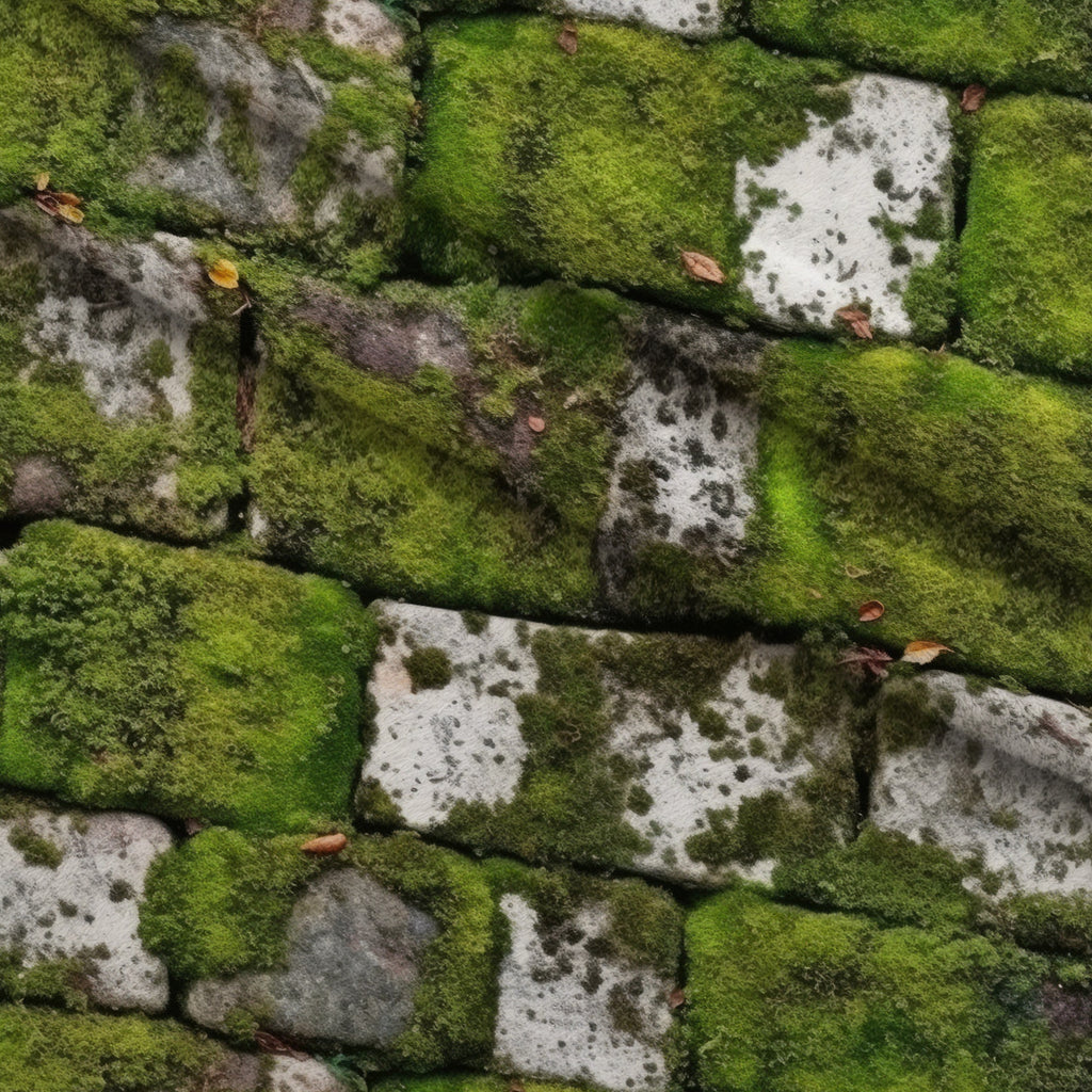 Moss Textures Pattern 1 Minky Fabric — plush minky folded close-up preview (mv-minky-v1:lying)