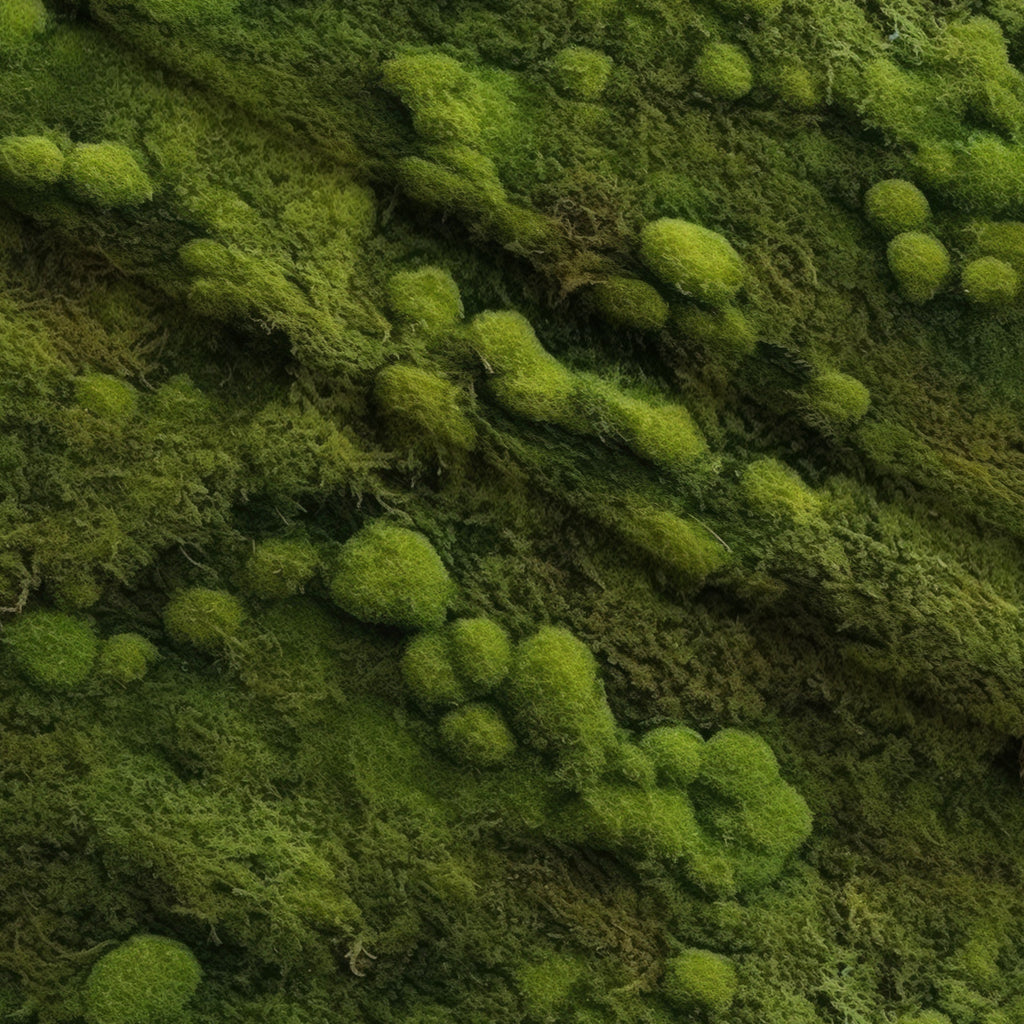 Moss Textures Pattern 10 Minky Fabric — plush minky folded close-up preview (mv-minky-v1:lying)