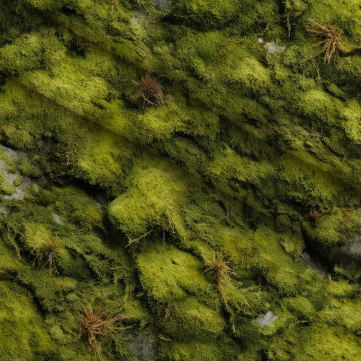 Moss Textures Pattern 3 Minky Fabric — plush minky folded close-up preview (mv-minky-v1:lying)