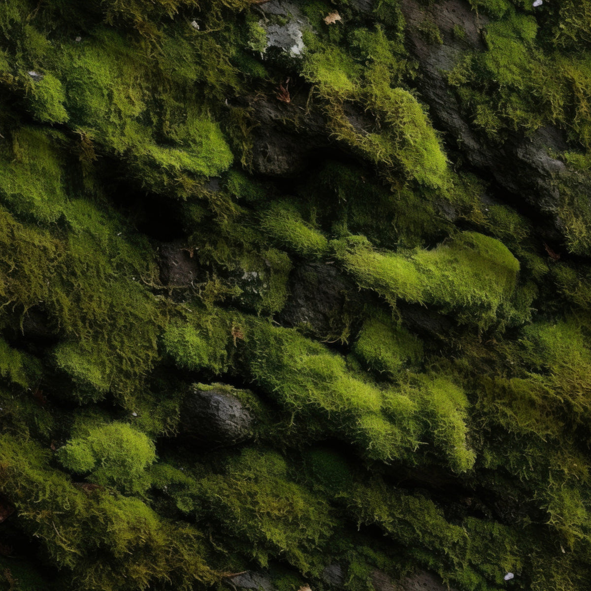 Moss Textures Pattern 4 Minky Fabric — plush minky folded close-up preview (mv-minky-v1:lying)