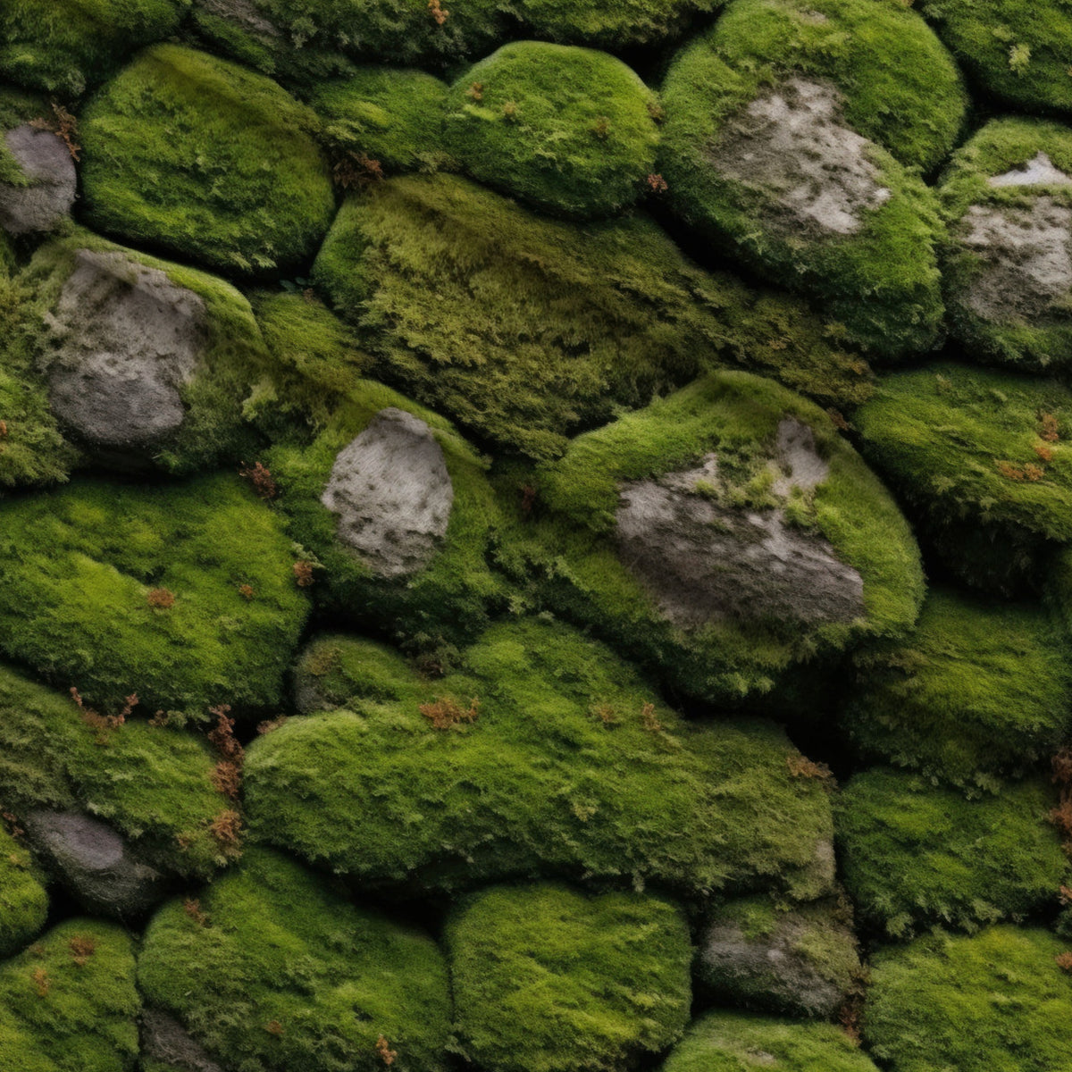 Moss Textures Pattern 7 Minky Fabric — plush minky folded close-up preview (mv-minky-v1:lying)