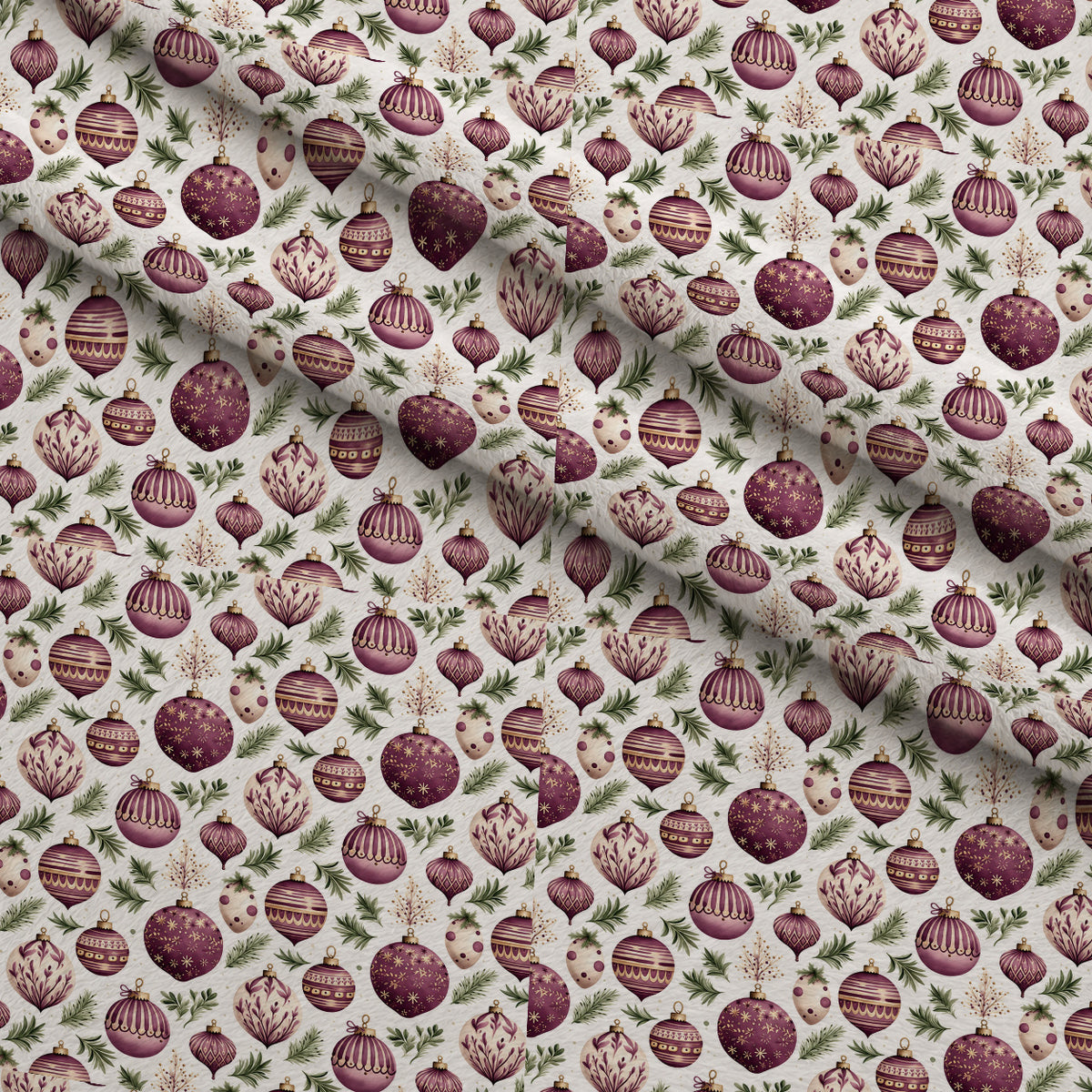 Mulberry Winter Reverie Pattern 3 Minky Fabric — plush minky folded close-up preview (mv-minky-v1:lying)