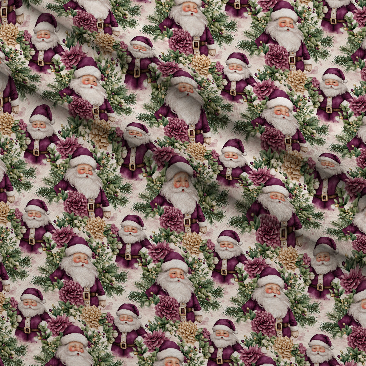 Mulberry Winter Reverie Pattern 4 Minky Fabric — plush minky folded close-up preview (mv-minky-v1:lying)