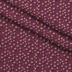 Mulberry Winter Reverie Pattern 5 Minky Fabric — plush minky folded close-up preview (mv-minky-v1:lying)