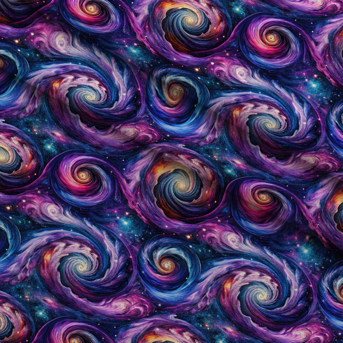 Nebula Dreams Pattern 1 Minky Fabric — plush minky folded close-up preview (mv-minky-v1:lying)