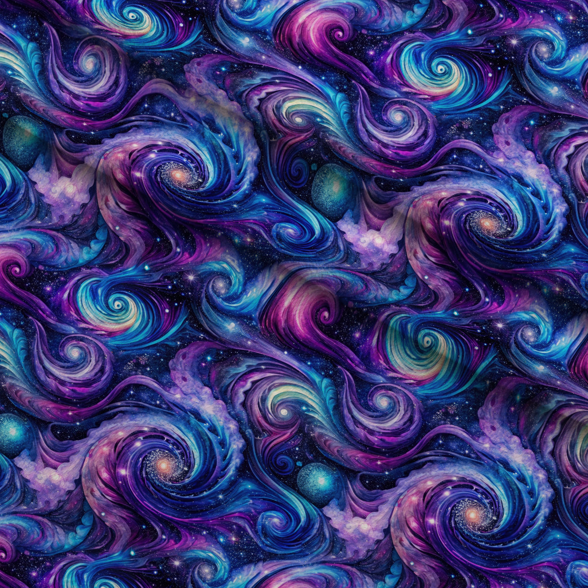 Nebula Dreams Pattern 12 Minky Fabric — plush minky folded close-up preview (mv-minky-v1:lying)