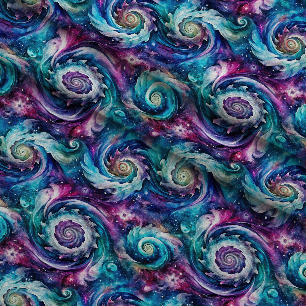 Nebula Dreams Pattern 4 Minky Fabric — plush minky folded close-up preview (mv-minky-v1:lying)
