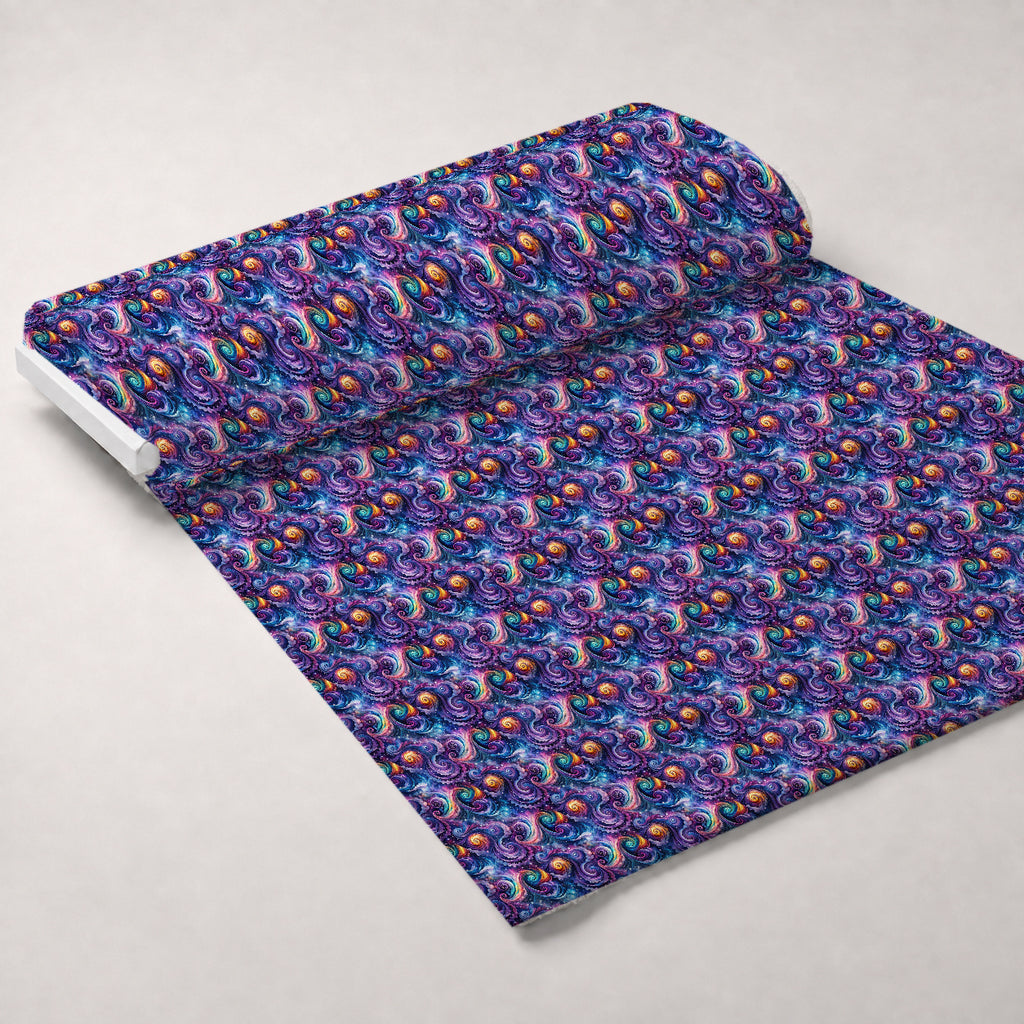 Nebula Dreams Pattern 5 Minky Fabric — plush minky unrolled bolt preview (mv-minky-v1:bolt)