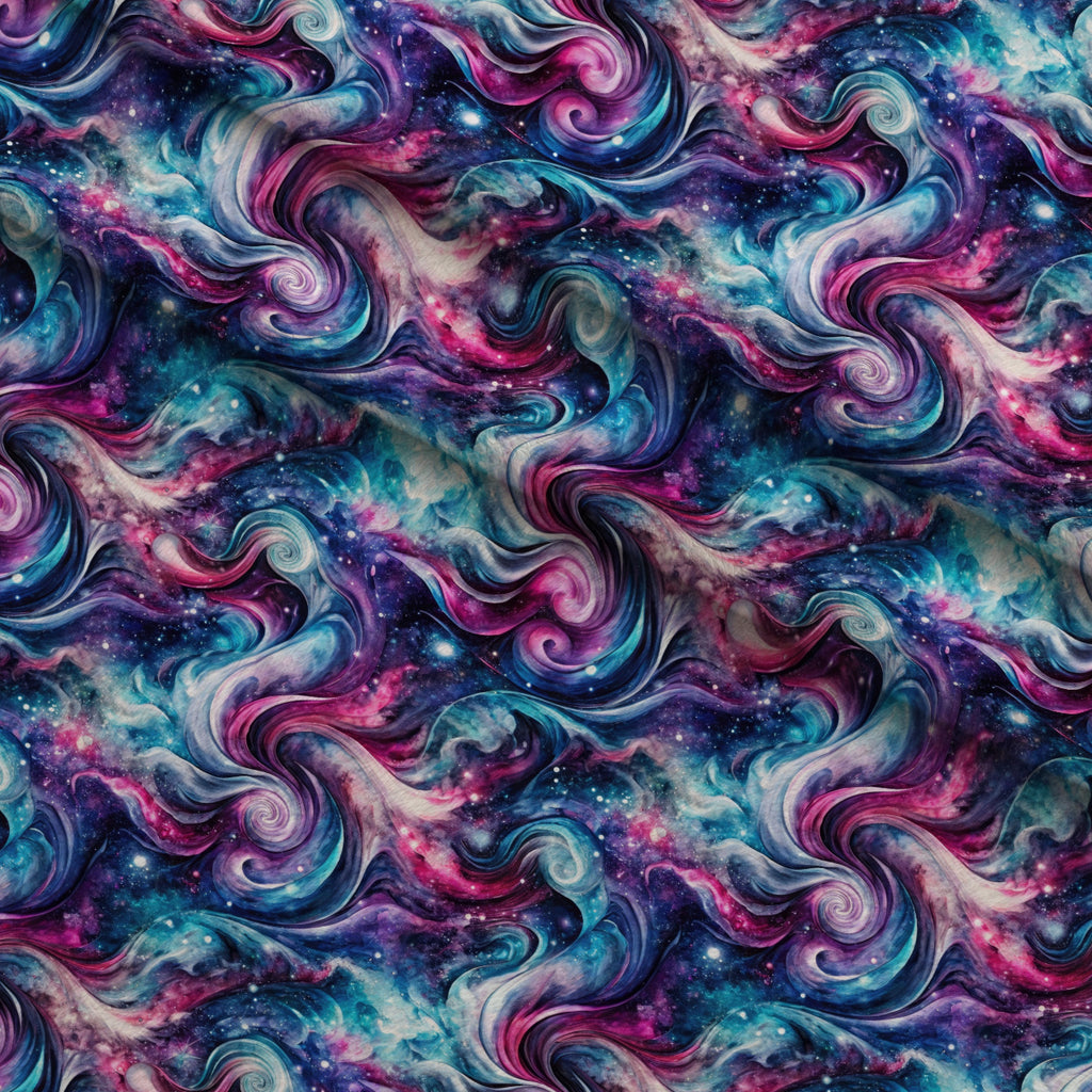 Nebula Dreams Pattern 6 Minky Fabric — plush minky folded close-up preview (mv-minky-v1:lying)