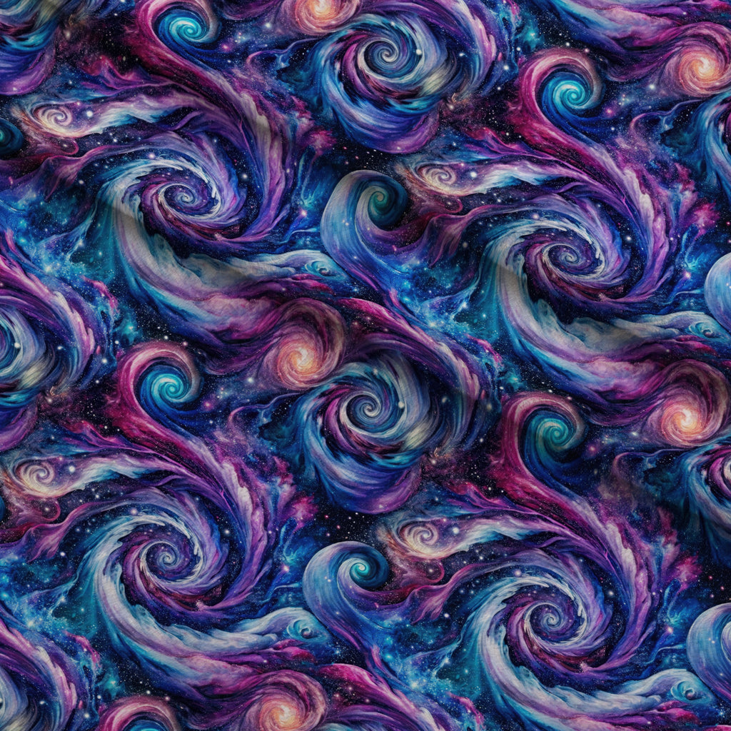 Nebula Dreams Pattern 8 Minky Fabric — plush minky folded close-up preview (mv-minky-v1:lying)