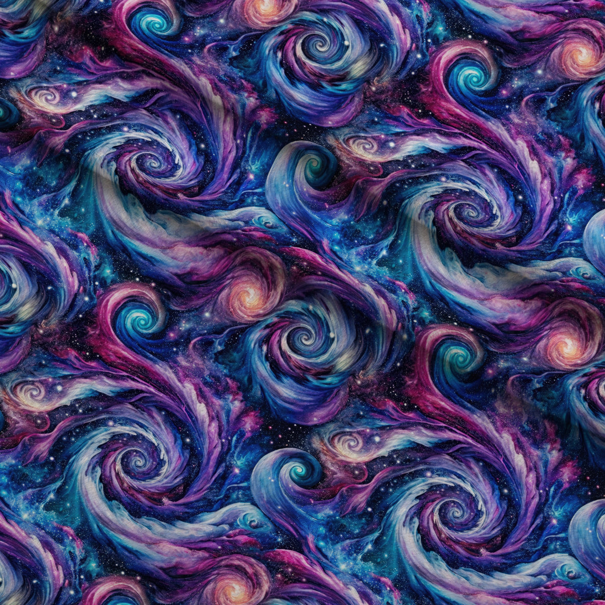 Nebula Dreams Pattern 8 Minky Fabric — plush minky folded close-up preview (mv-minky-v1:lying)