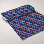 Nebula Dreams Pattern 9 Minky Fabric — plush minky unrolled bolt preview (mv-minky-v1:bolt)
