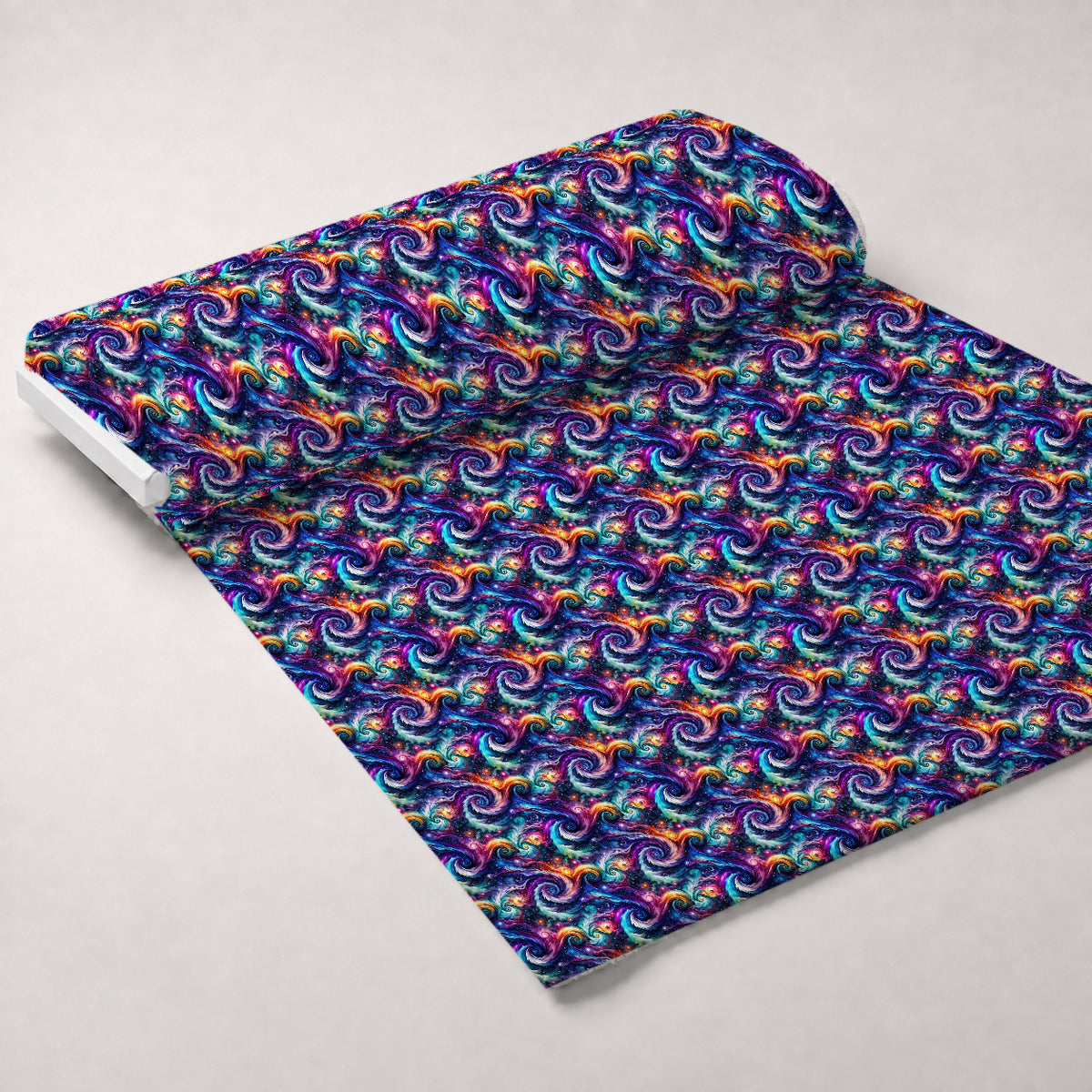 Nebula Dreams Pattern 9 Minky Fabric — plush minky unrolled bolt preview (mv-minky-v1:bolt)
