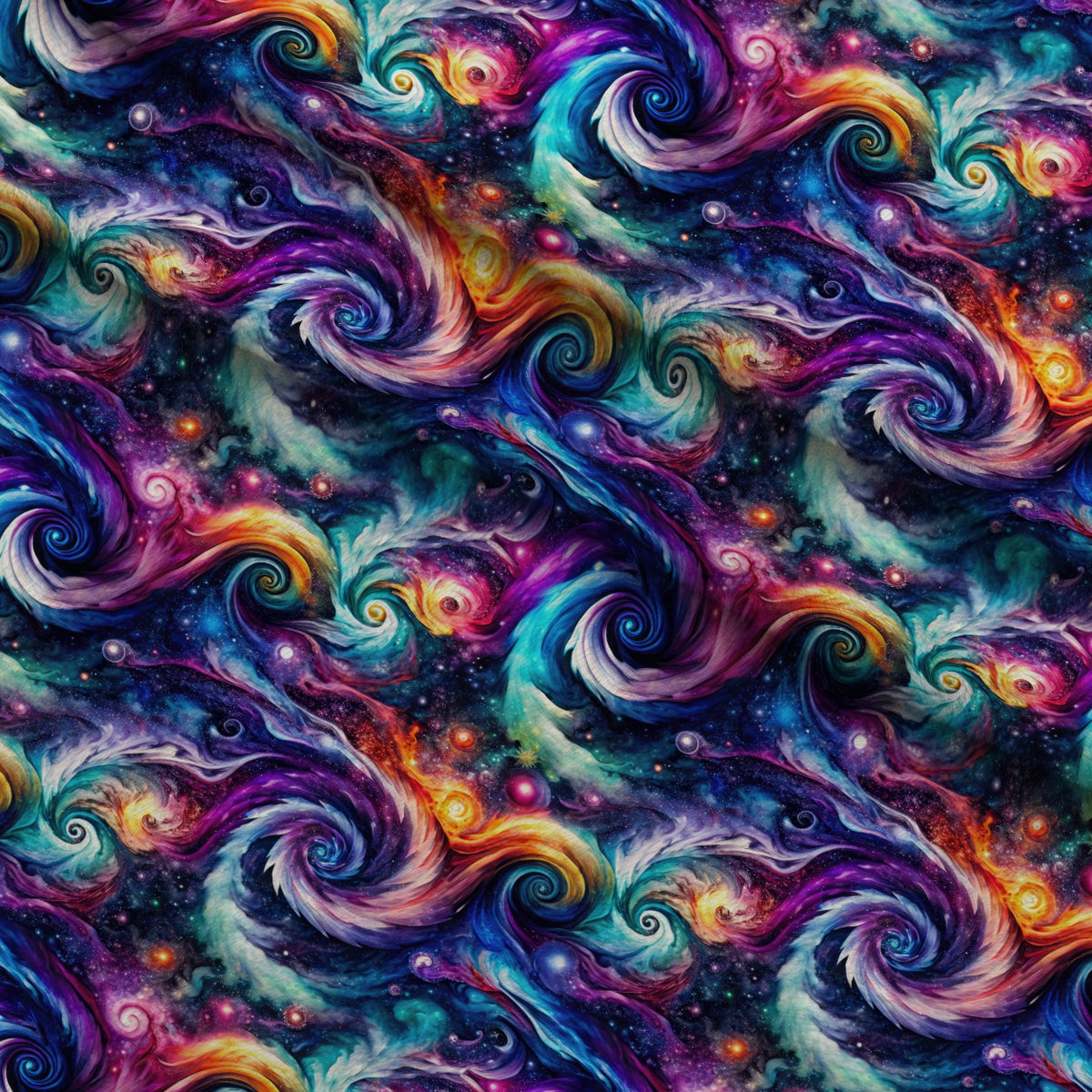 Nebula Dreams Pattern 9 Minky Fabric — plush minky folded close-up preview (mv-minky-v1:lying)
