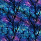 Nebula Forest Pattern 31 Minky Fabric — plush minky folded close-up preview (mv-minky-v1:lying)